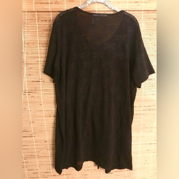 Beach Cabana Women’s Firefly Net Swim Suit Cover Size 1X - Picture 3 of 8